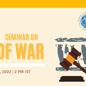 Seminar on Laws of War