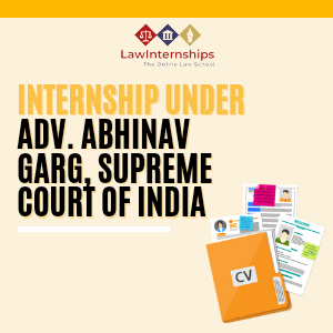 Adv. Abhinav Garg, Supreme Court of India