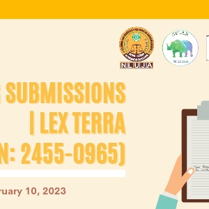 Call For Submissions | Lex Terra (ISSN: 2455-0965)