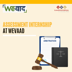 Assessment Internship Opportunity at WeVaad