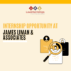 Internship Opportunity at James Liman & Associates: Apply Now!