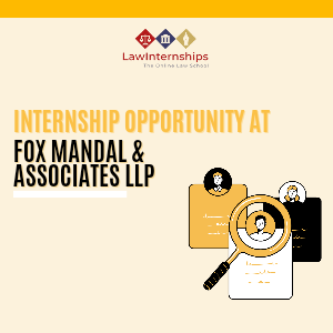 Internship Opportunity At Fox Mandal [Apply Now]